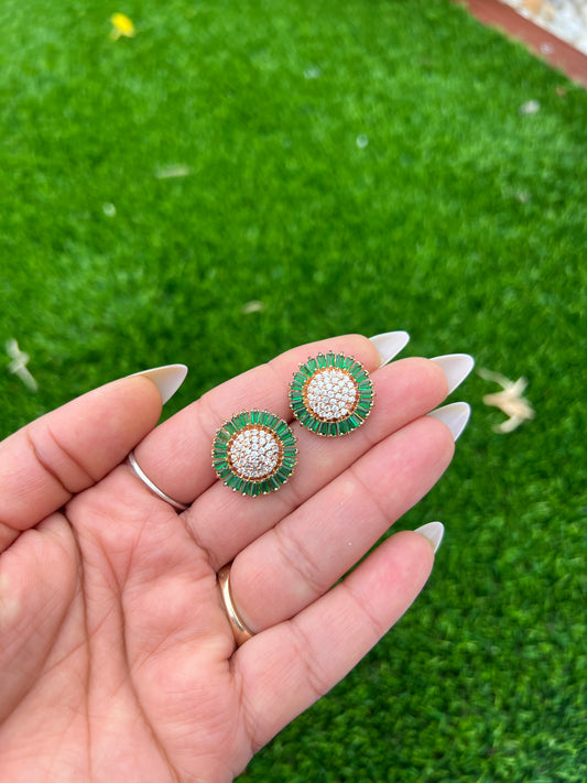 American diamond studs