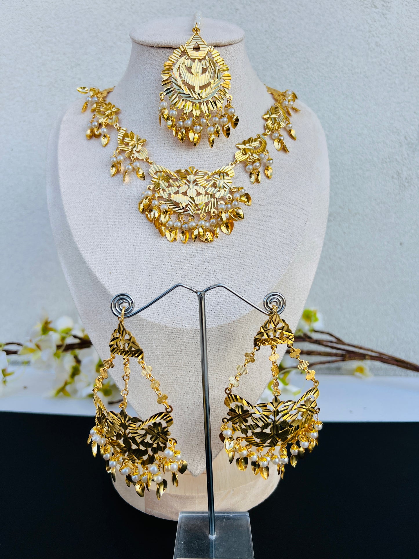 Jasmin necklace set
