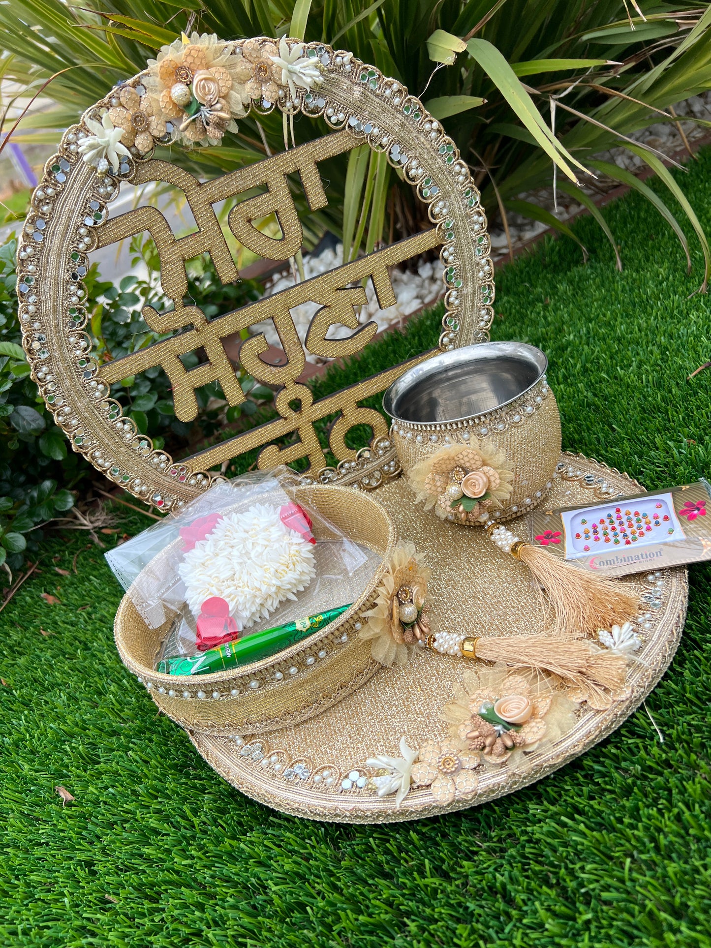 Mera sohna chann thali set