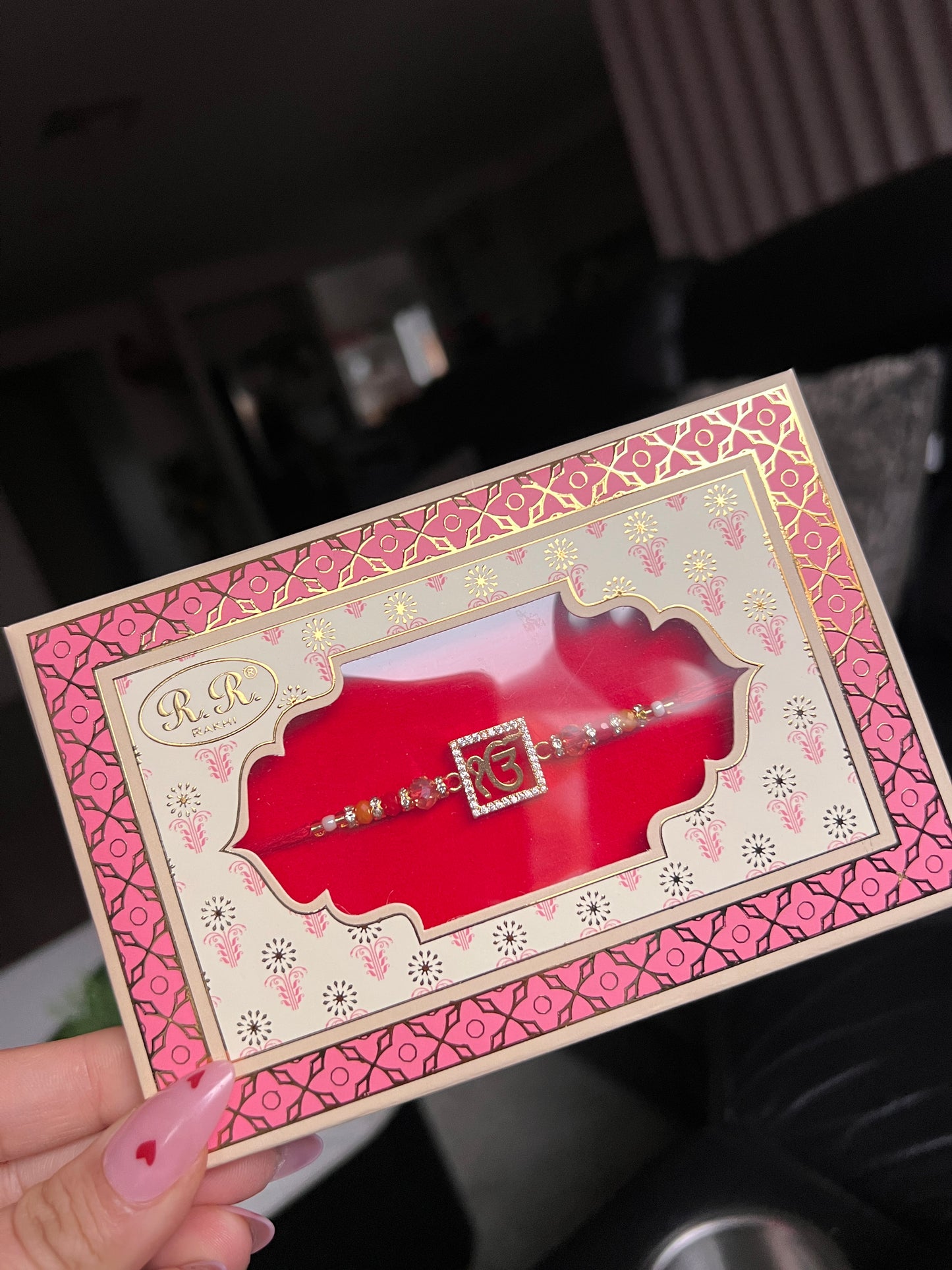 Divine Ek Onkar Crystal Rakhi