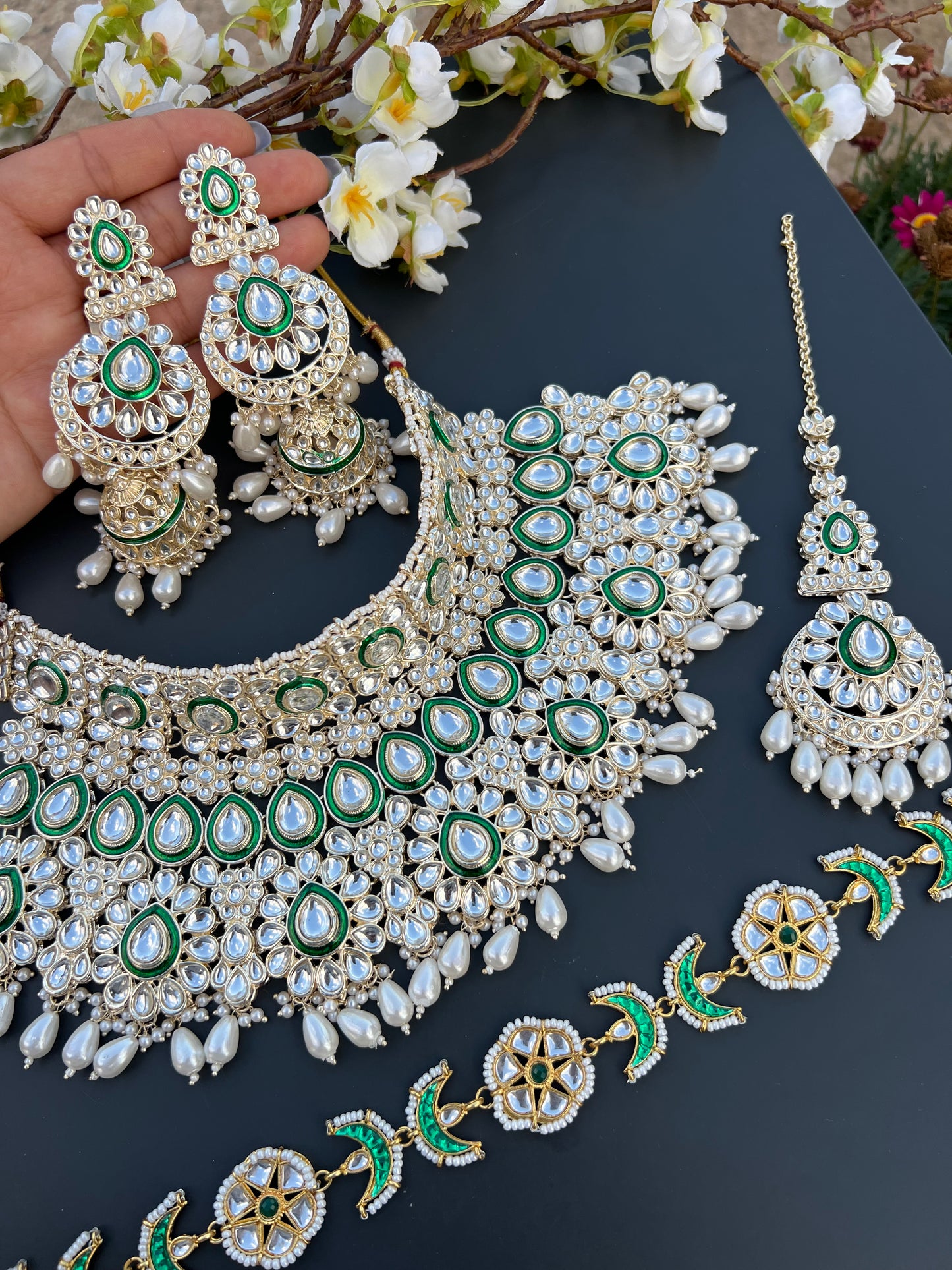 Maharani necklace set