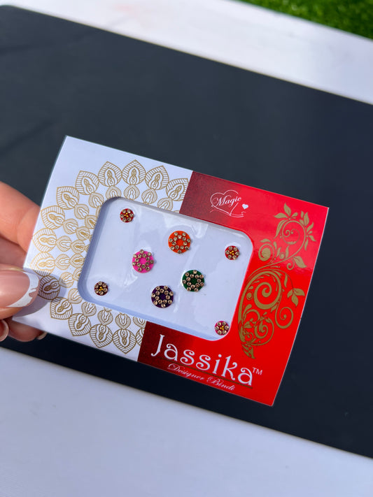 Small bindi card