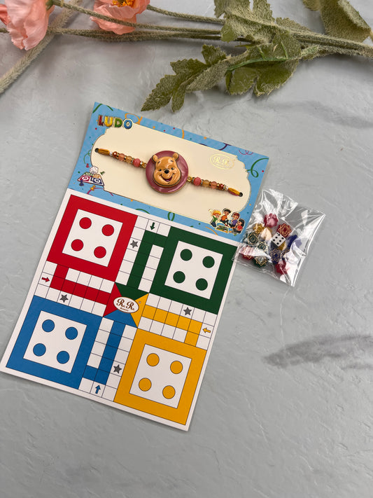 Game rakhi ( 2 games in one:
Ludo and snack ladder)
Spider man