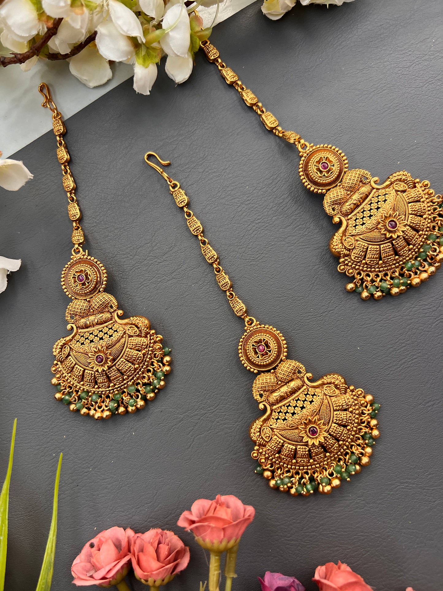 Aadhya Antique Floral Set