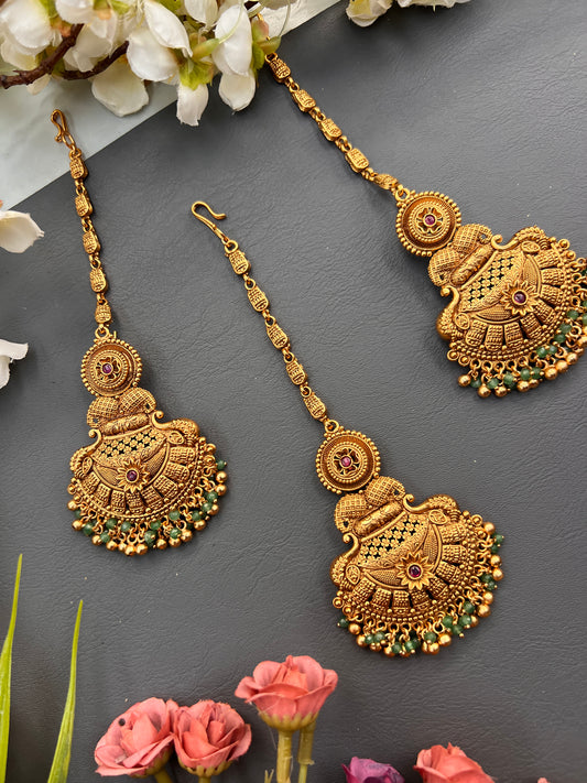 Aadhya Antique Floral Set