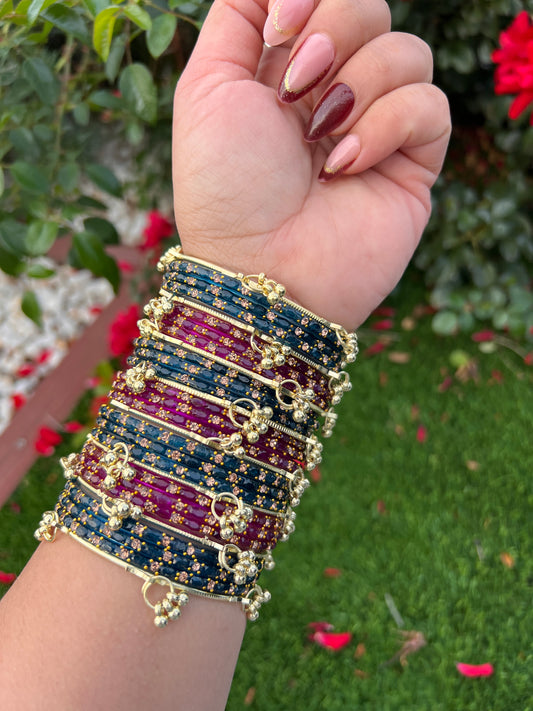 Kashmiri bangles set