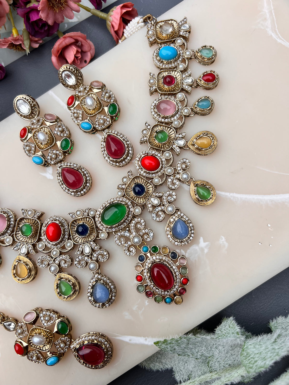 Rhea Sabyasach inspired Luxury Necklace Set
