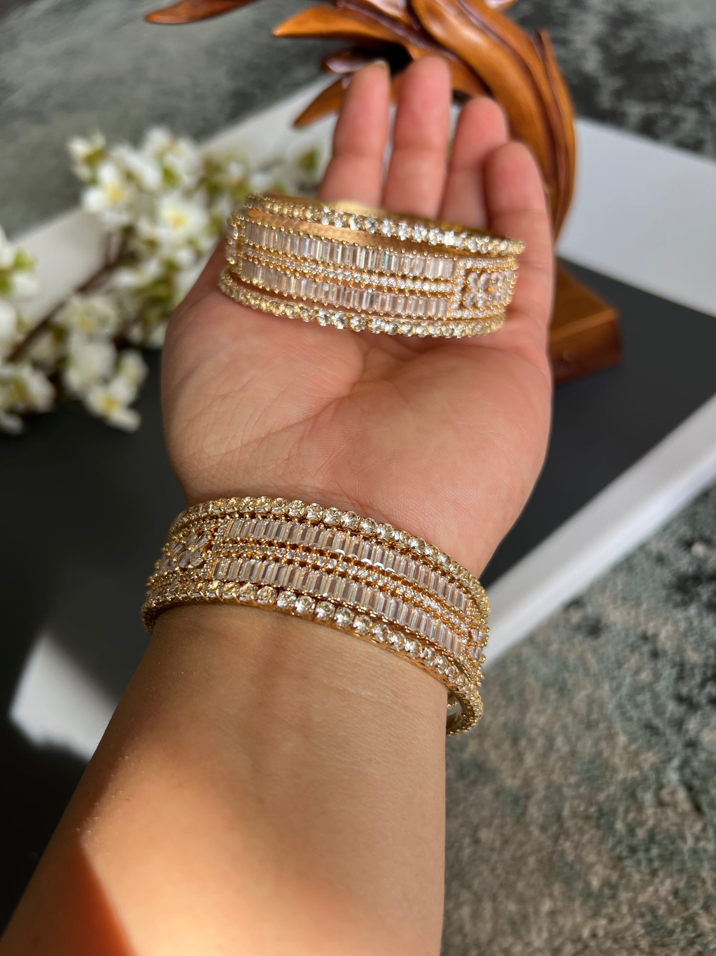 Shreya bangles set