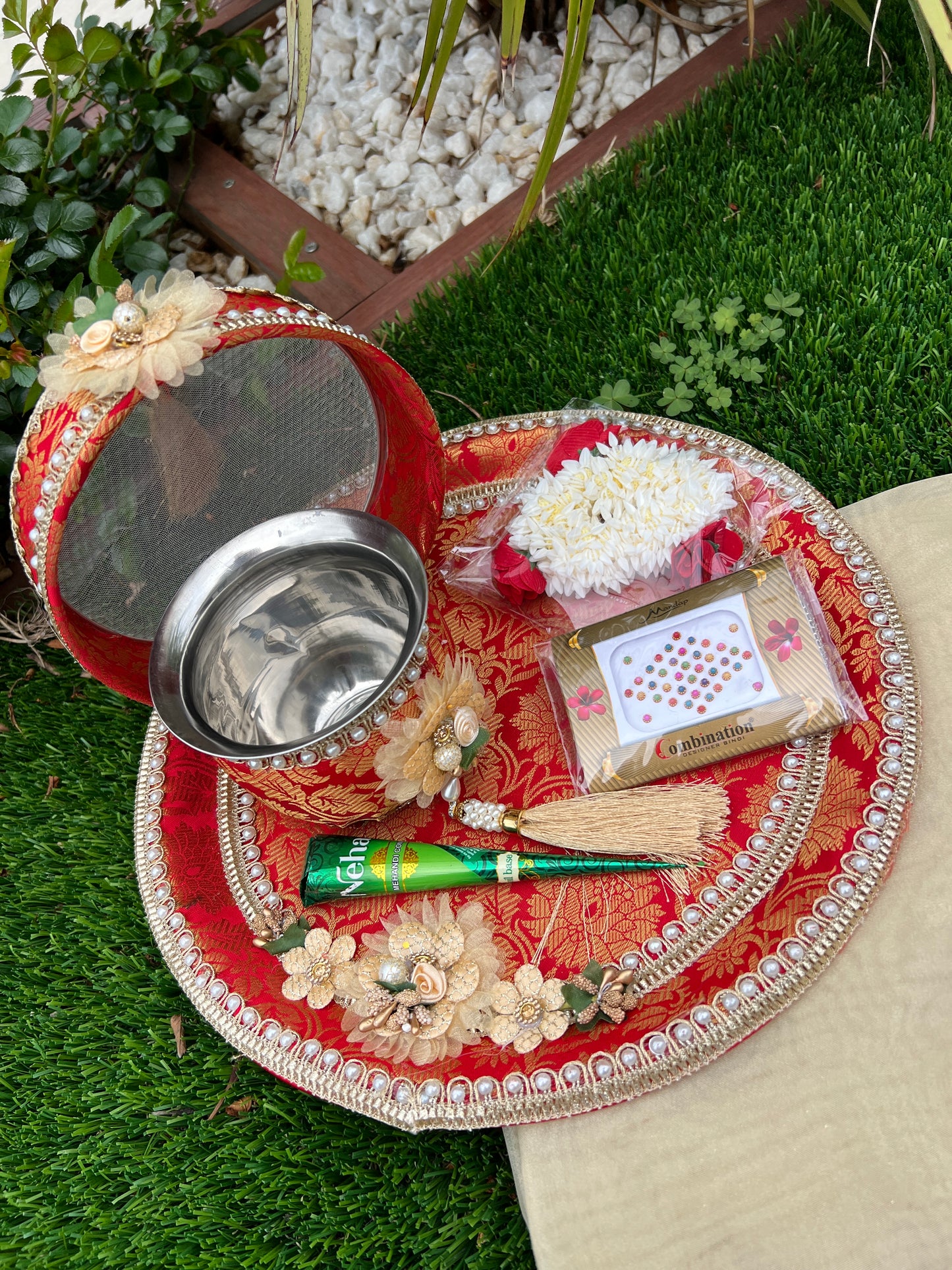 Karwa chauth thali set