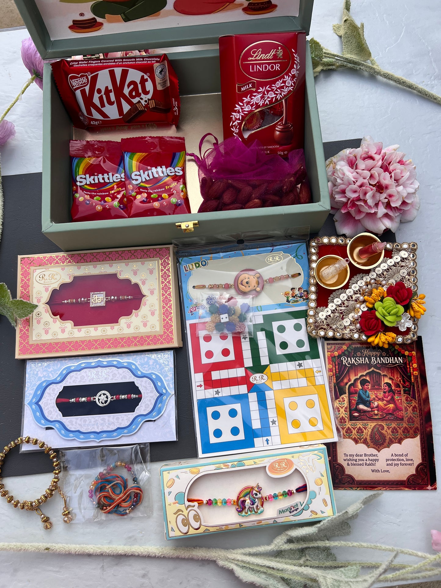 Premium Large Family Rakhi hamper ( Rakhi)