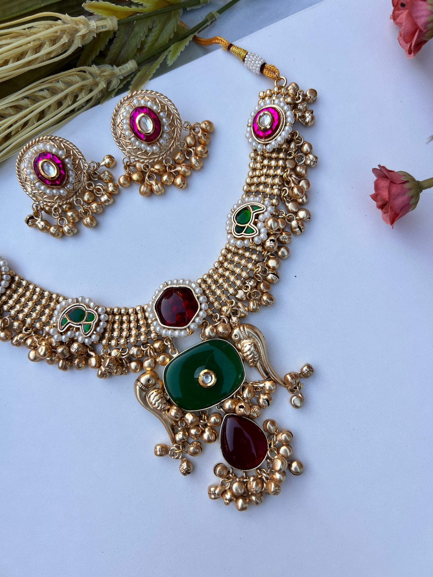 Shamin Kashmiri necklace set
