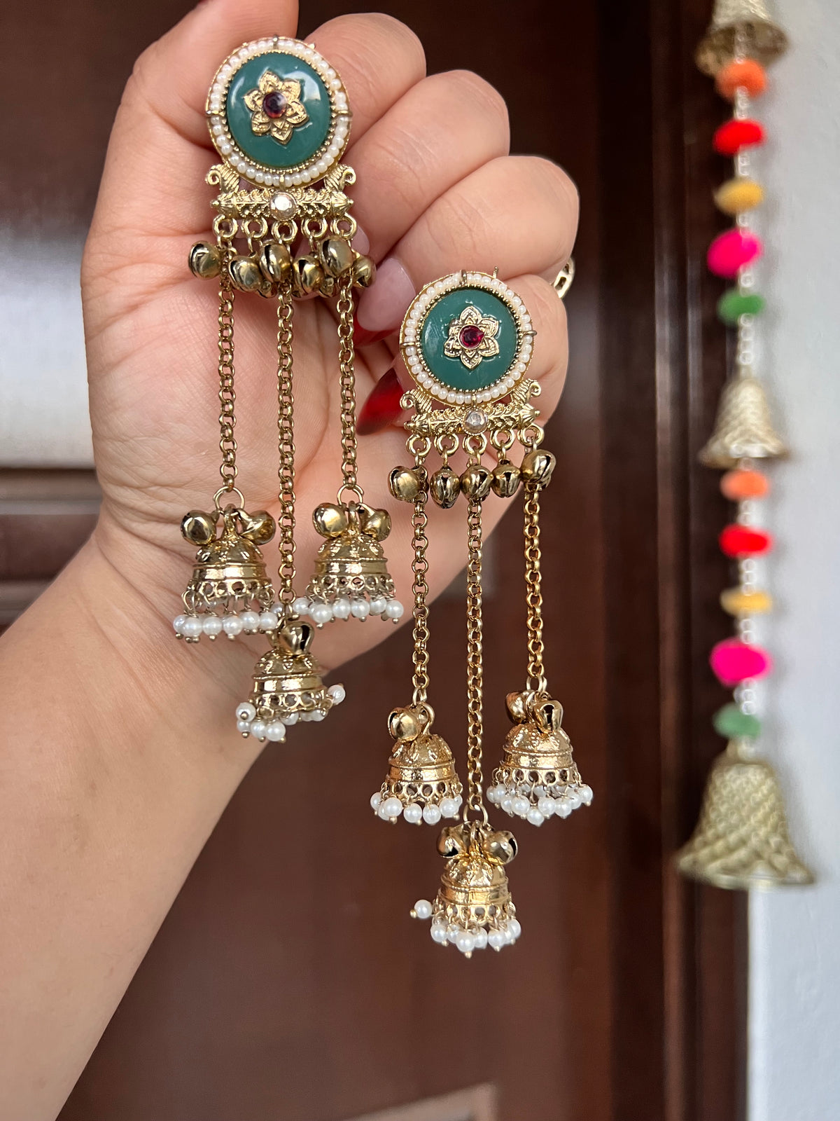 Avisha Kashmiri earrings