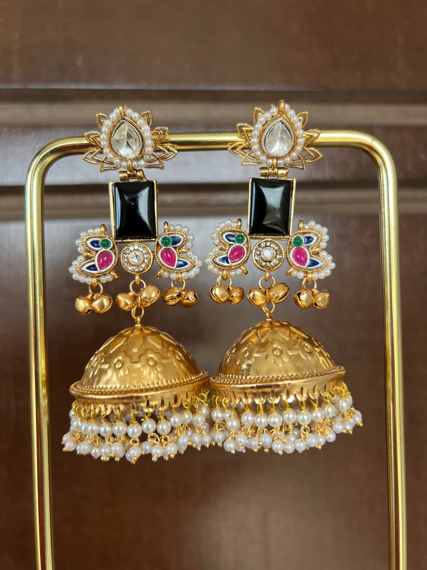 Sreeja jhumki earrings