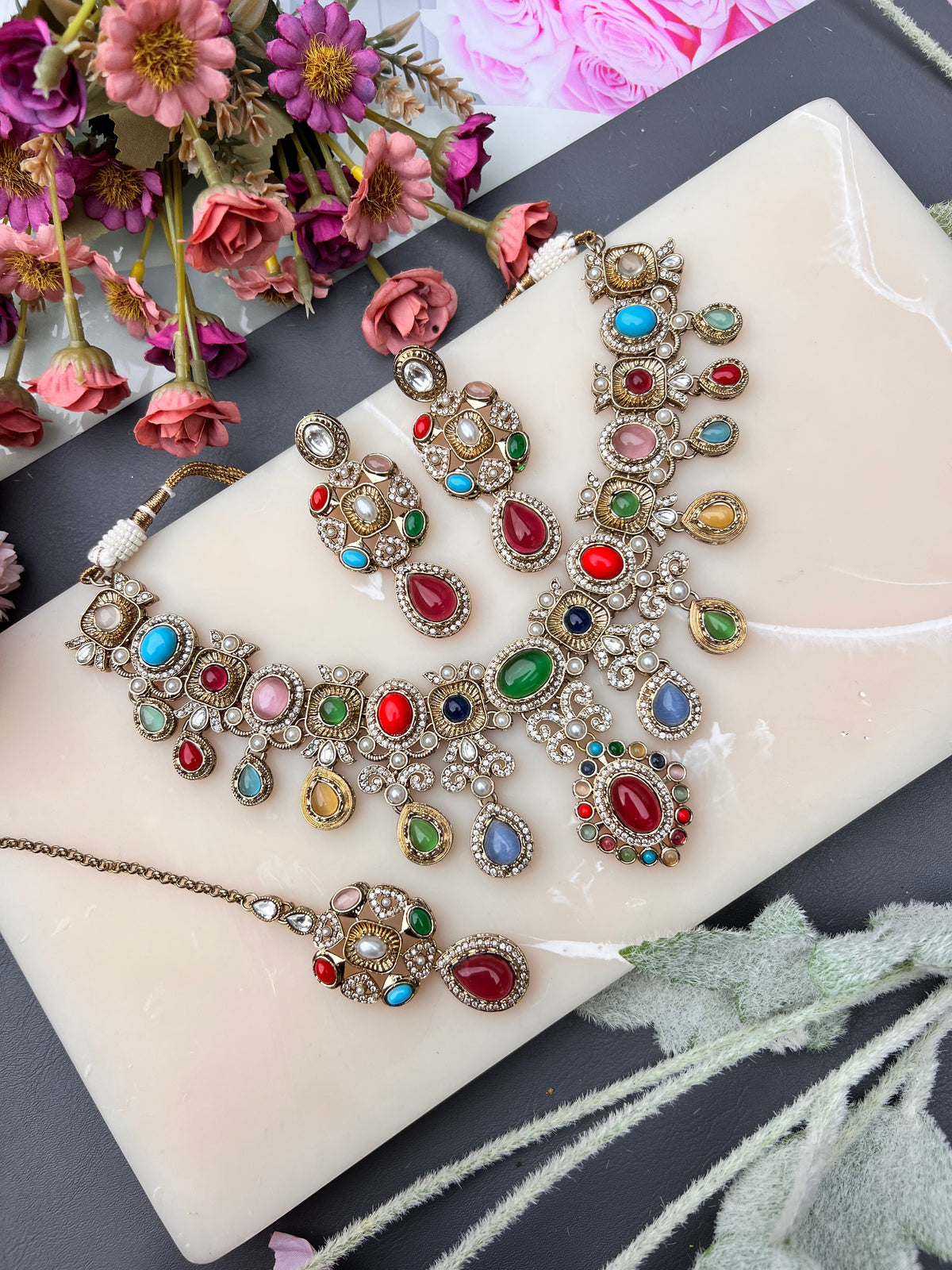 Rhea Sabyasach inspired Luxury Necklace Set