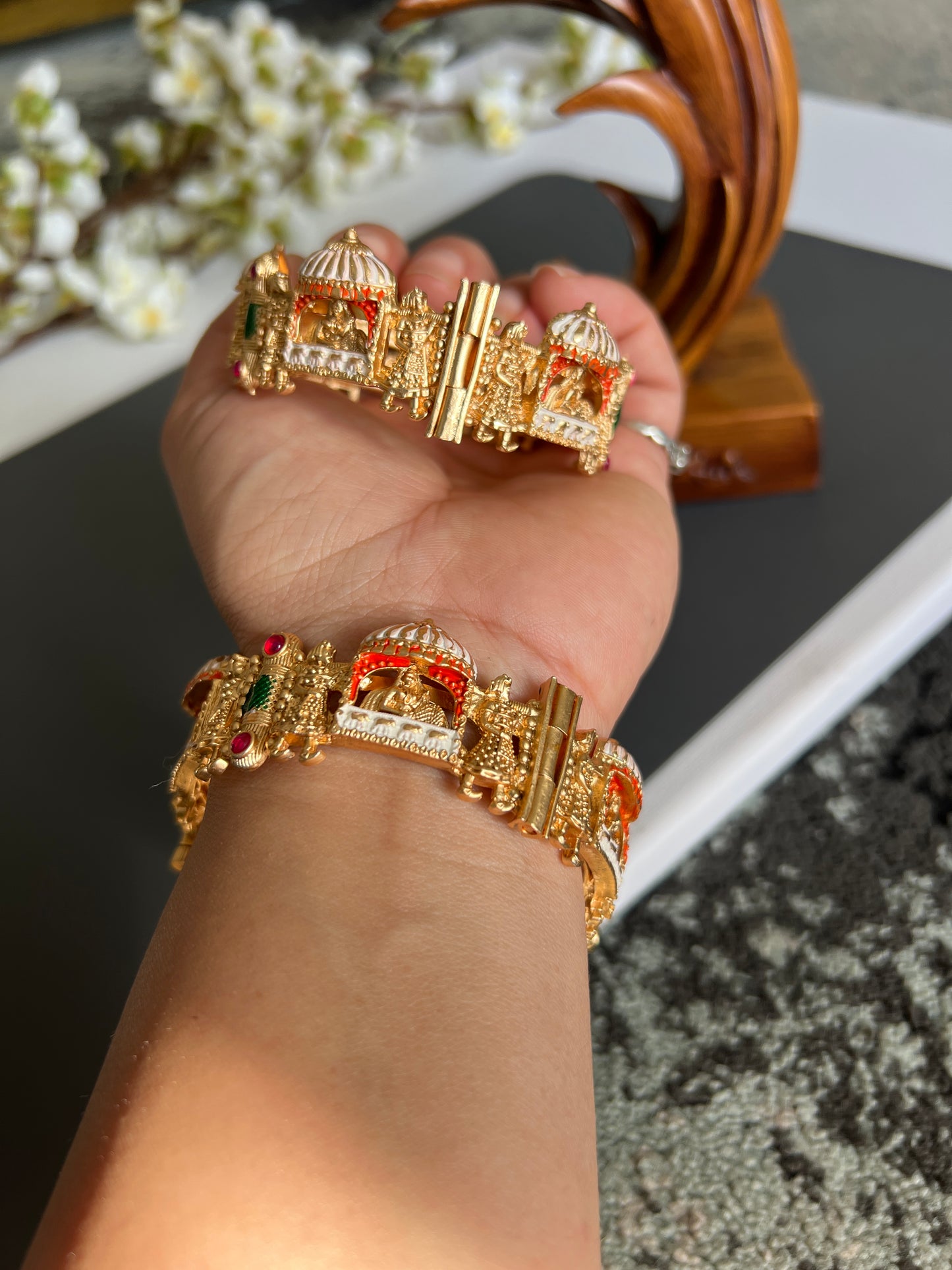 Sajni doli kada/  bangle set
