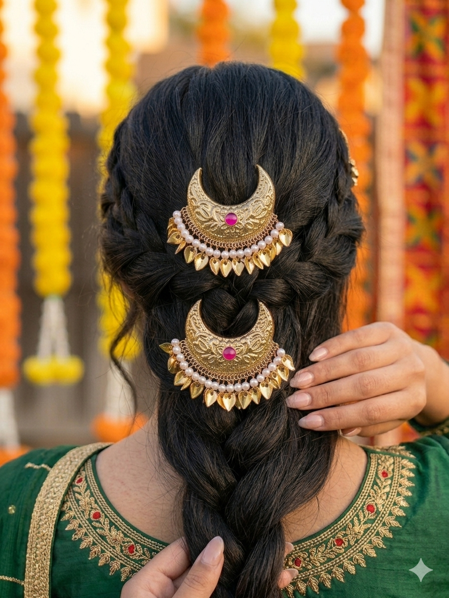 Rubaab hair clips